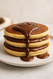 53 Pancakes  mit Nutella (3 Stück)